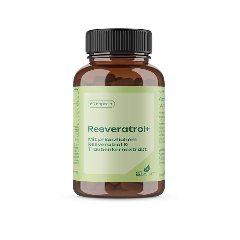 Dr. Leisser Resveratrol+, 60stk.